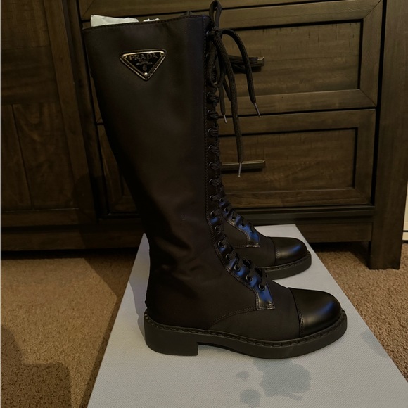 Black Prada “Calzature Donna”Boot - Picture 3 of 5
